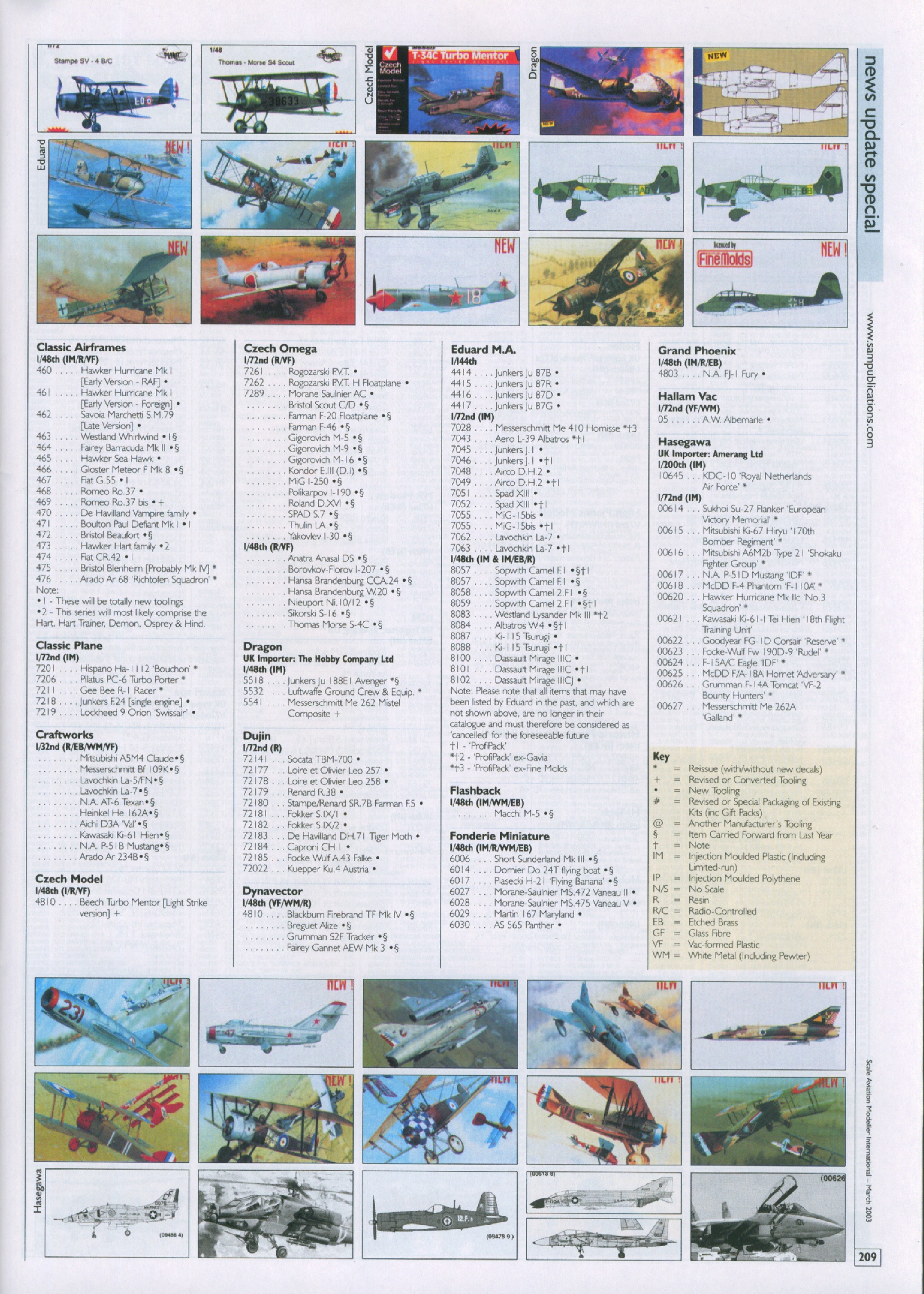 Scale Aviation Modeller International 2003-03